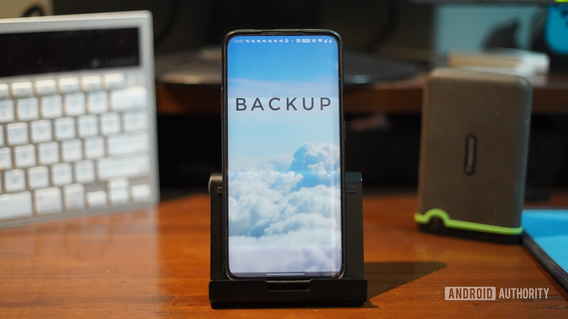 Cloud backup before Android factory reset