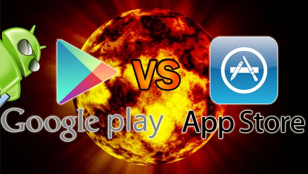 Google-Play-Store-Vs-Apple-