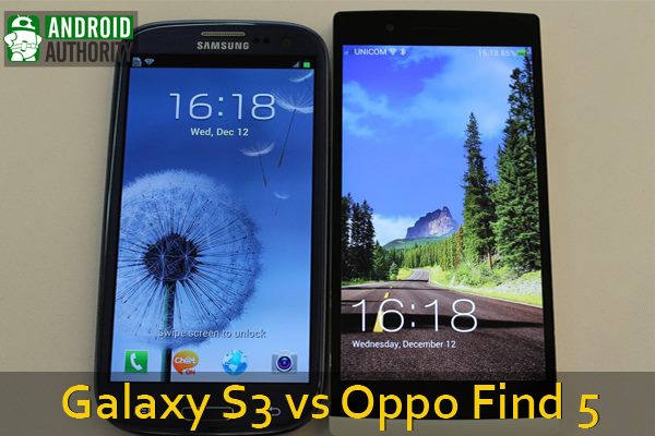 Galaxy S3 vs Oppo Find 5 featured