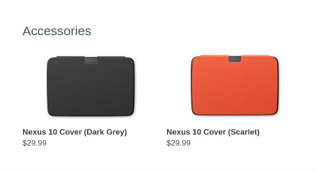 Nexus 10 covers 2