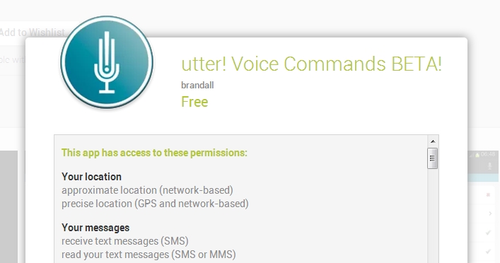 utter! Voice Commands