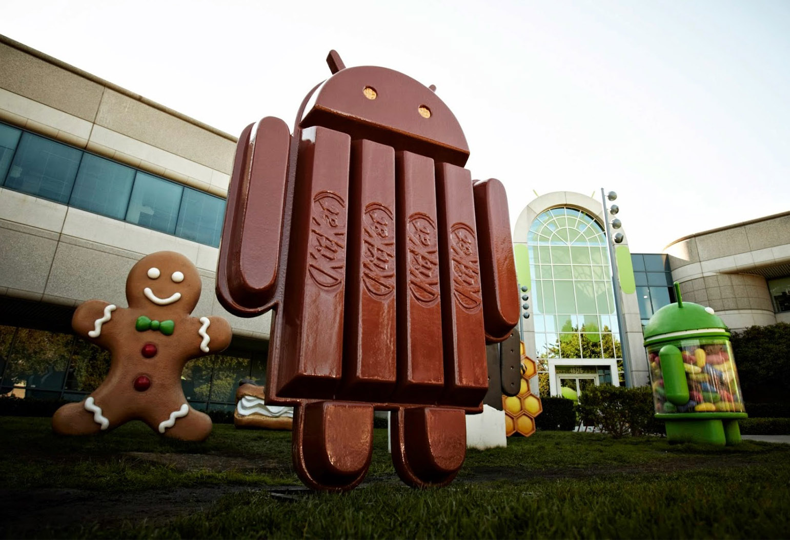Android 4.4 kitkat Google HQ Mountain view