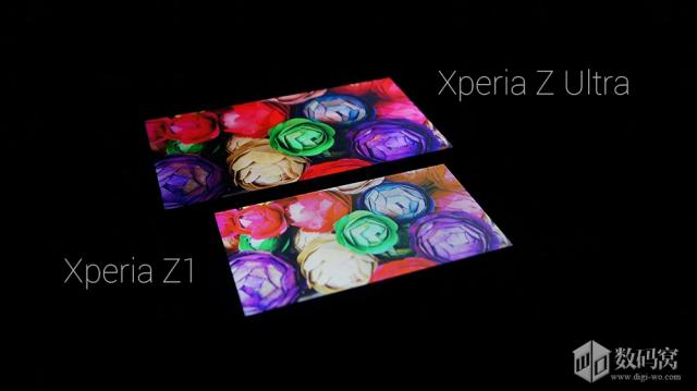 Xperia Z1 vs Xperia Z Ultra display comparison shows ...