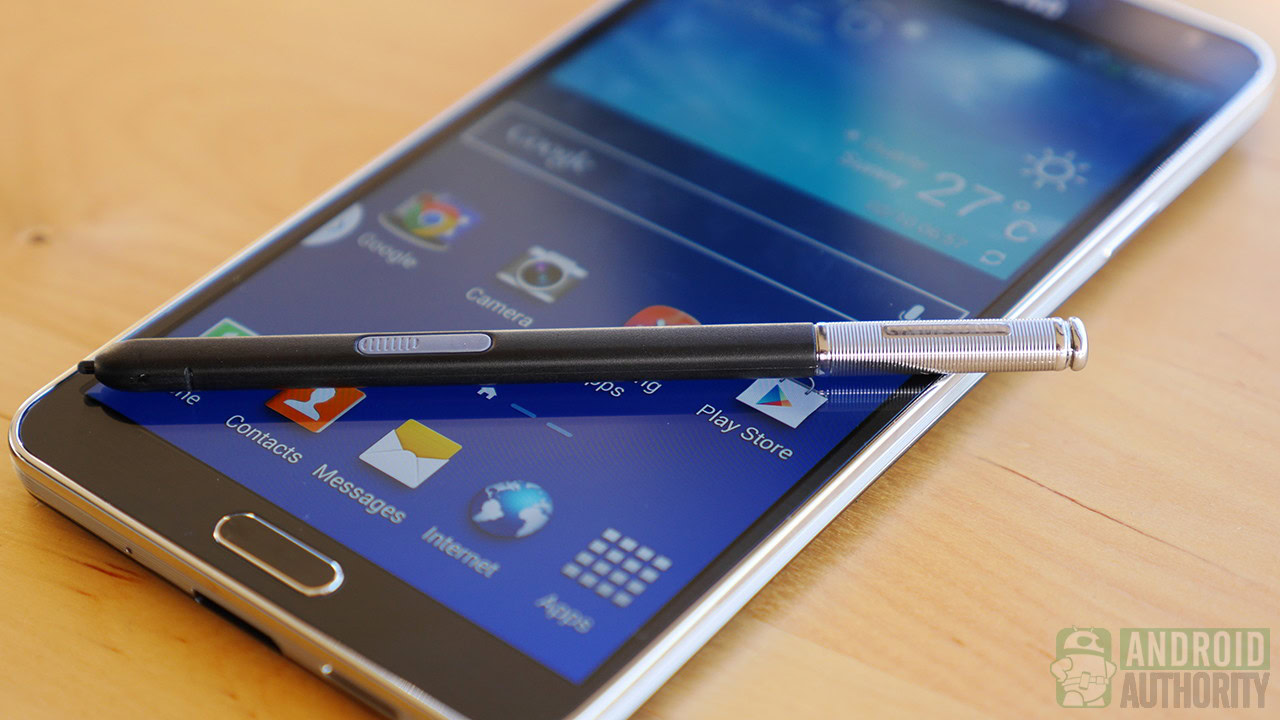 Samsung Galaxy Note 3 jet black S pen stylus aa 8