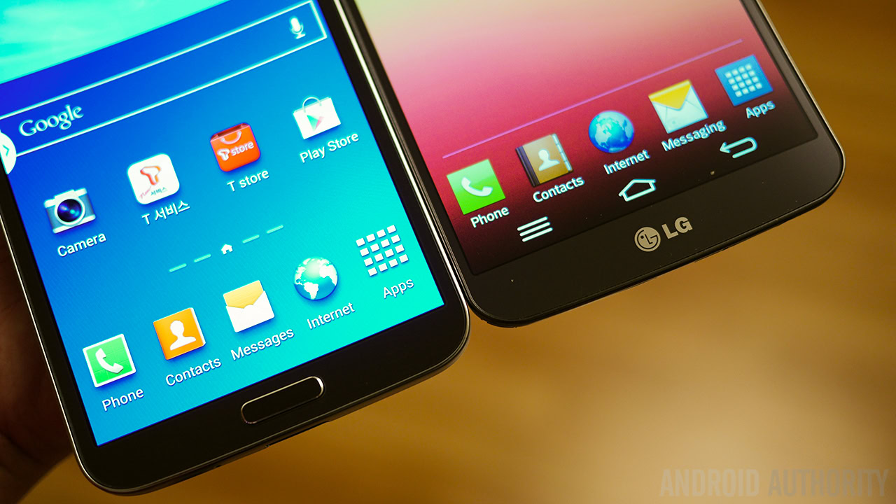 LG G Flex vs Samsung Galaxy Round Quick Look Hands on AA (10 of 11)