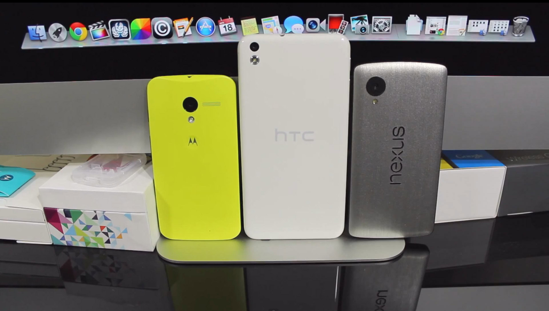 HTC Desire 816 vs Nexus 5 vs Moto X