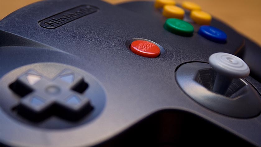 Nintendo 64 controller.