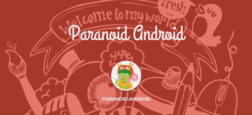 Paranoid Android Header