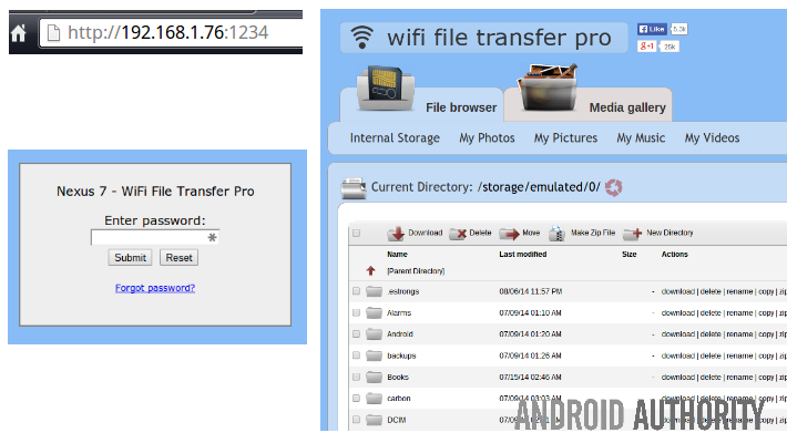 WiFi File Transfer Pro Log in