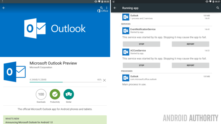 Microsoft Outlook Preview For Android Lands In The Google Play