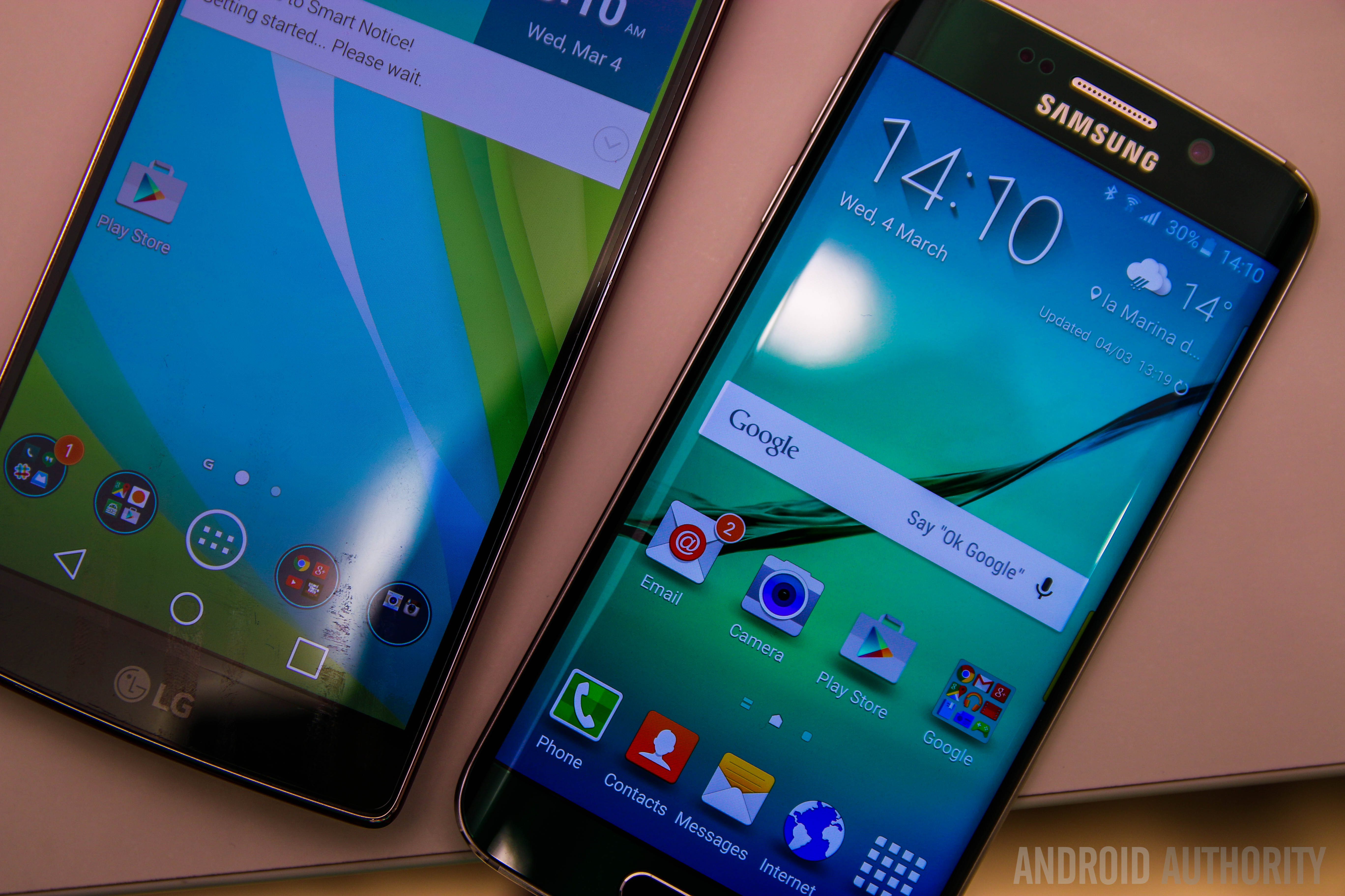 Samsung Galaxy S6 Edge VS LG GFlex 2-6