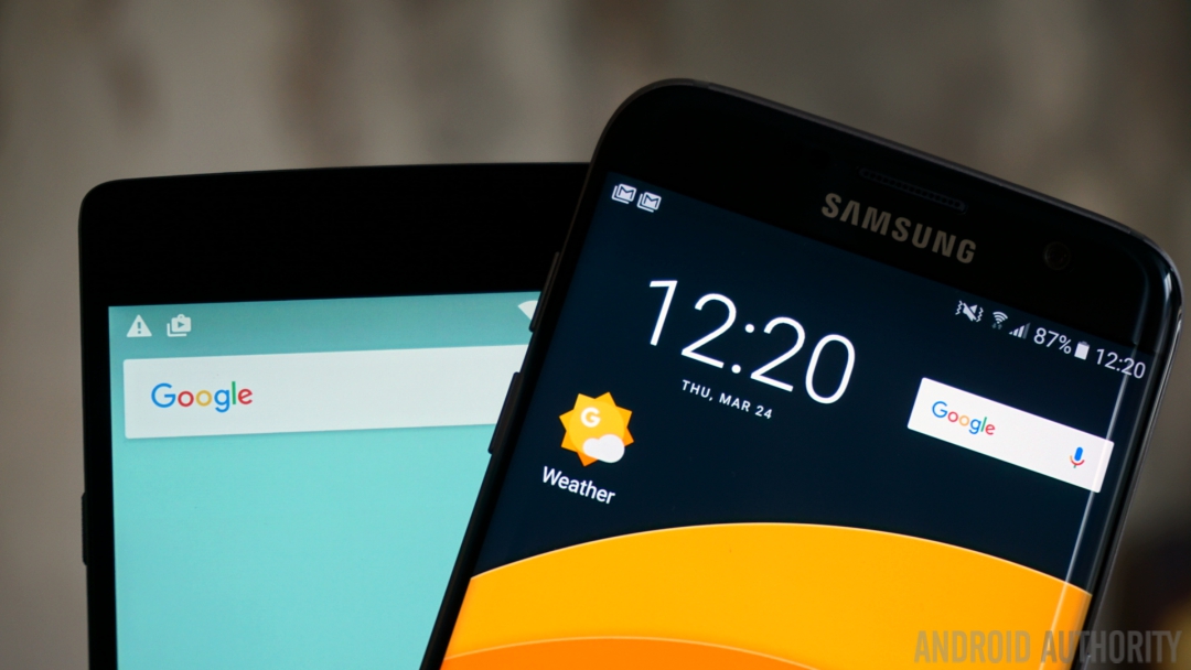 Samsung Galaxy S7 Edge OnePlus 2 - 1