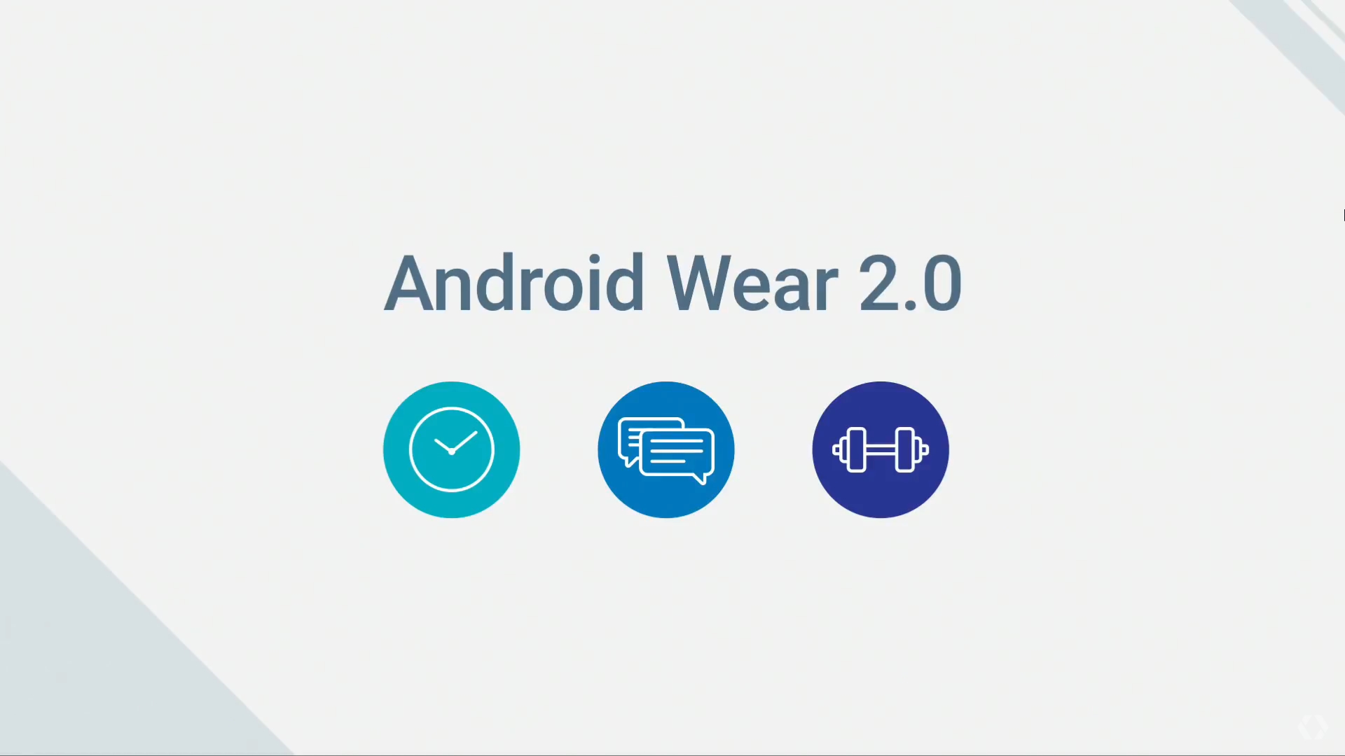 android wear 2.0 Google IO 2016