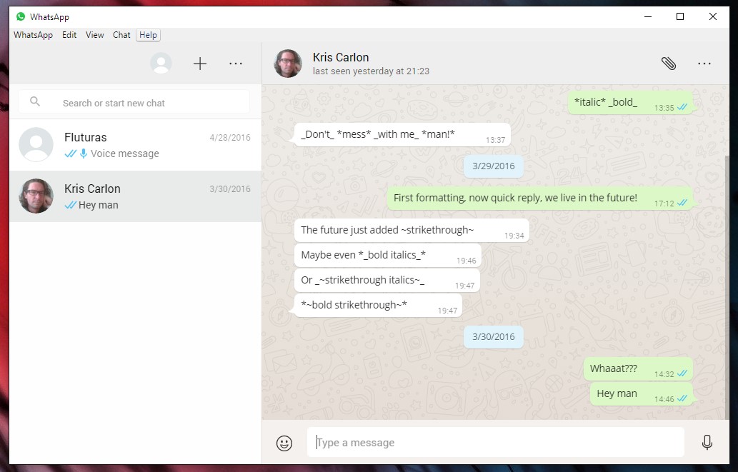  WhatsApp  now has Windows and Mac desktop  apps Android 