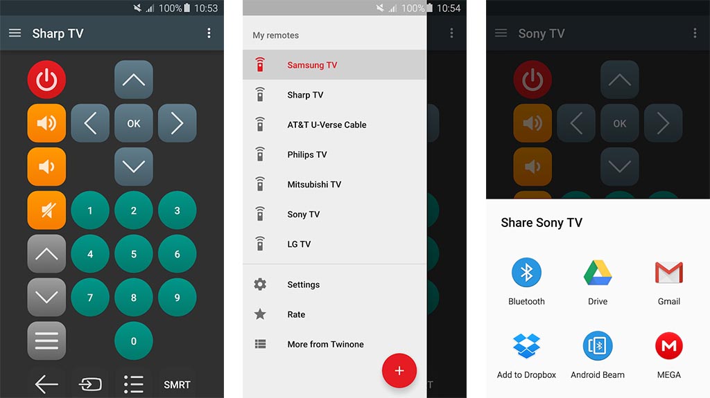 Twinone - las mejores aplicaciones remotas para Android