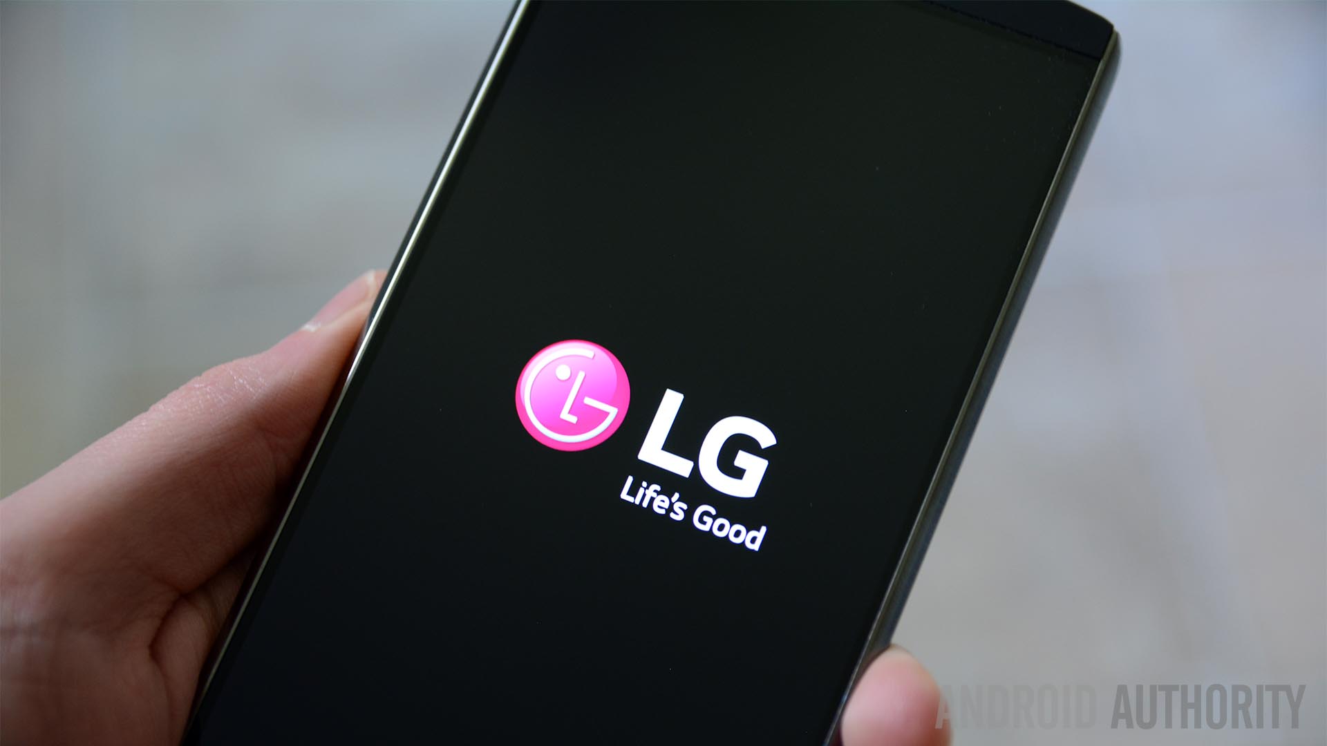 LG V10 LG logo boot