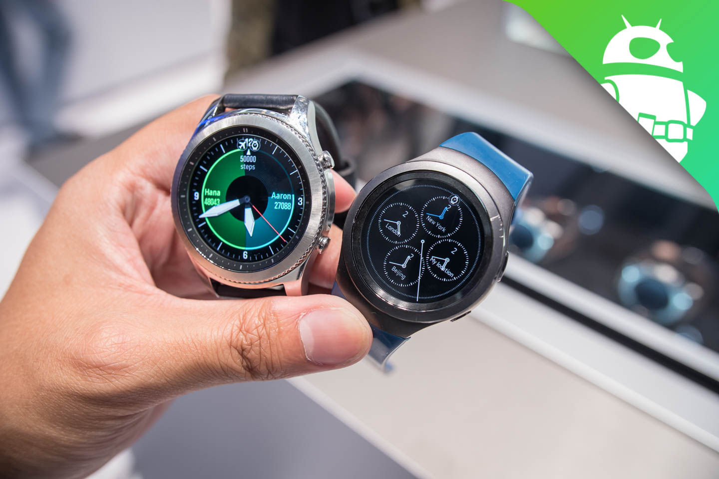 Samsung Gear S3 vs Gear - Android Authority