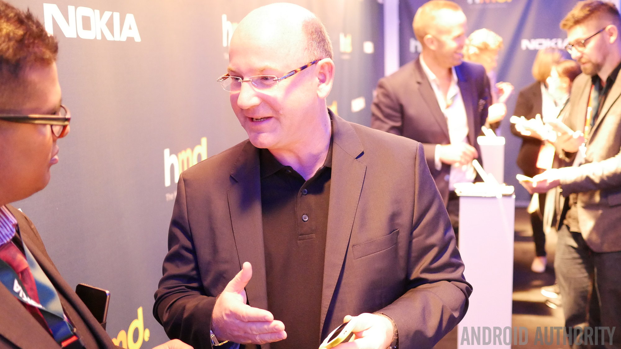 HMD Global CEO Florian Seiche.