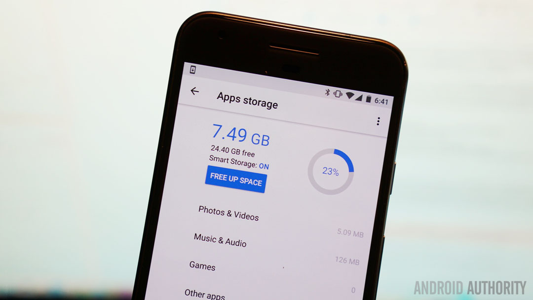 app storage