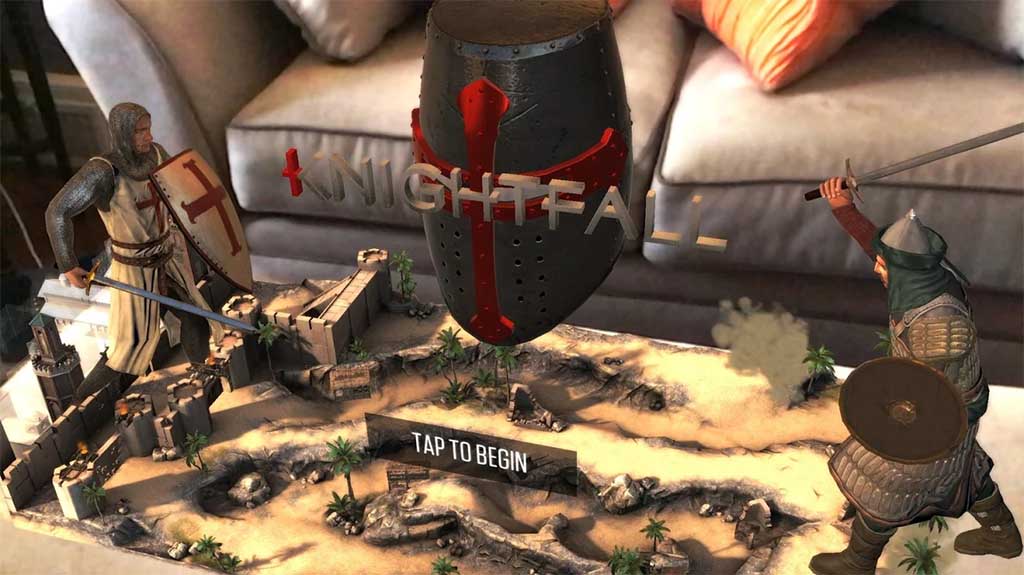 Knightfall AR - los mejores juegos de realidad aumentada