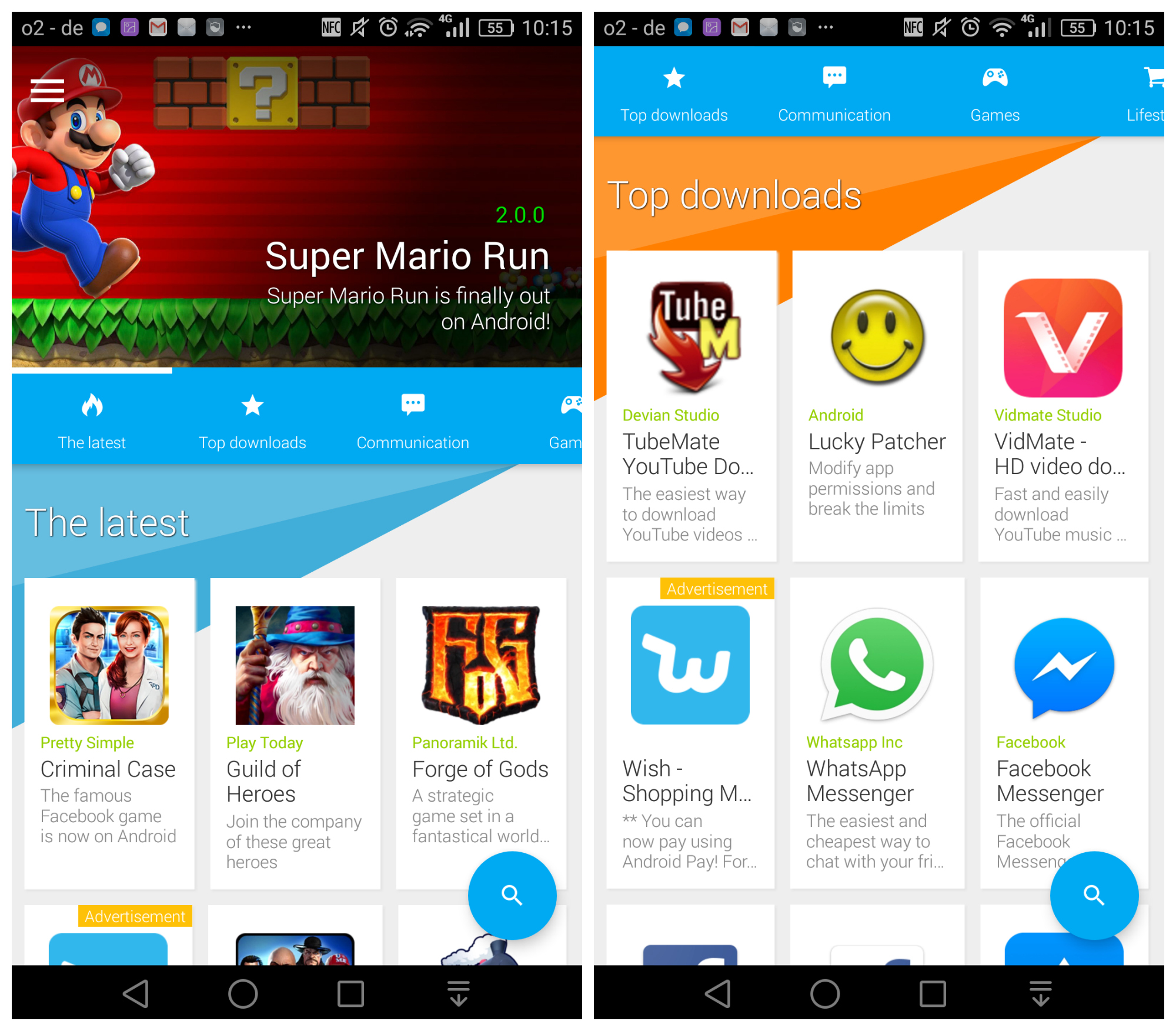 Alternative app store Uptodown launches its Android client