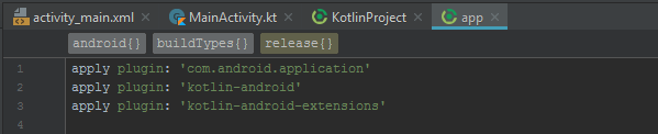 findViewByID in kotlin for android