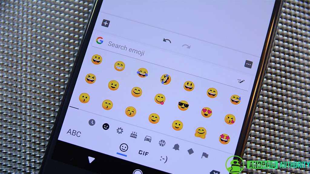 Emoji on an Android phone.