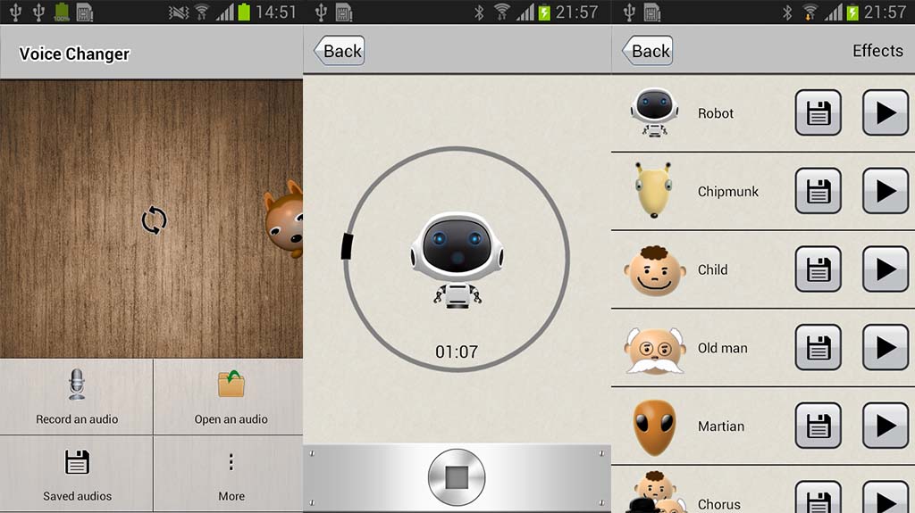 AndroidRock: las mejores aplicaciones para cambiar la voz