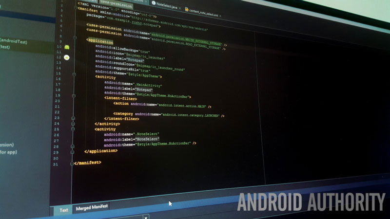 android studio code