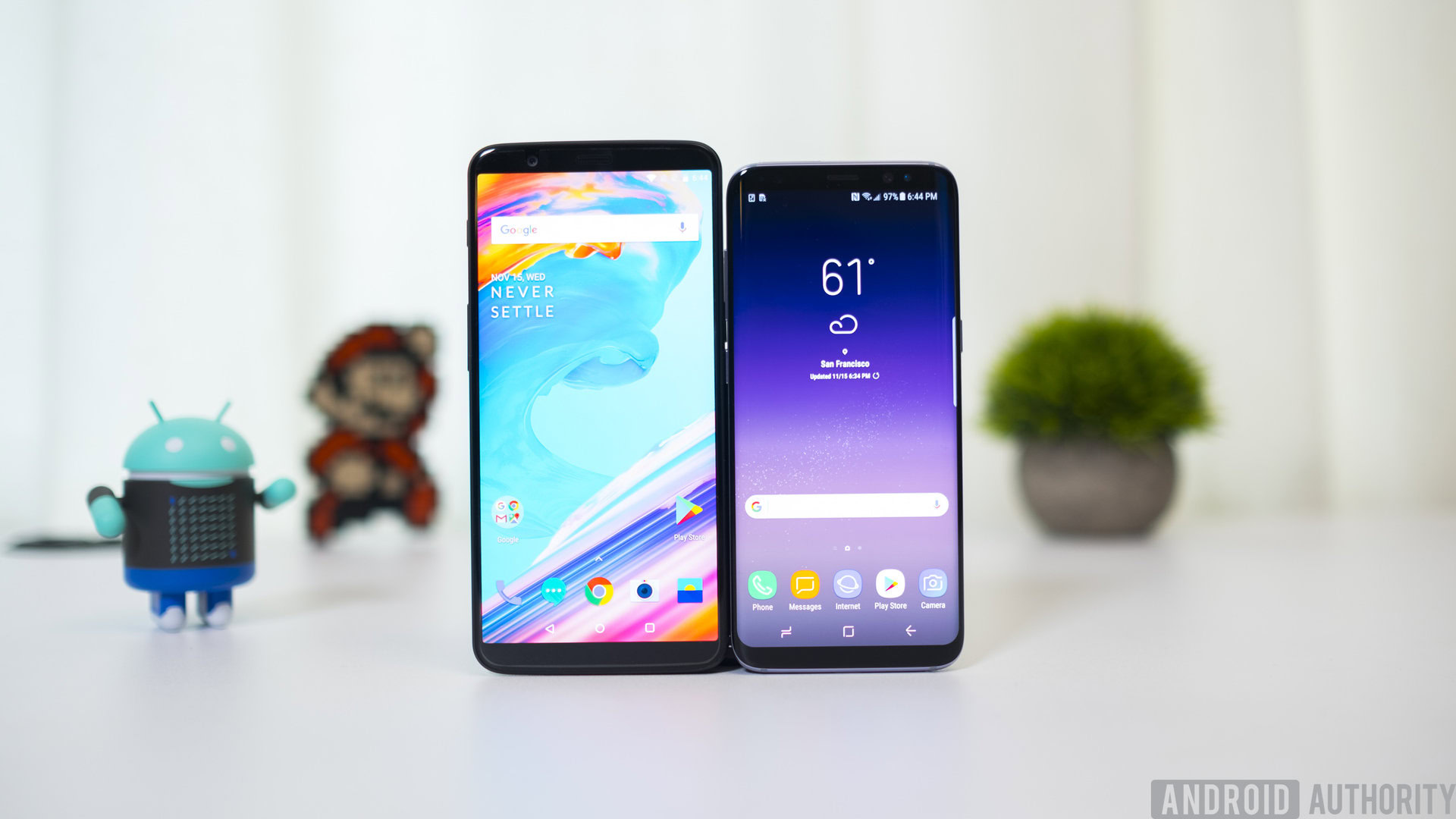 Samsung galaxy s8 vs oneplus 5t