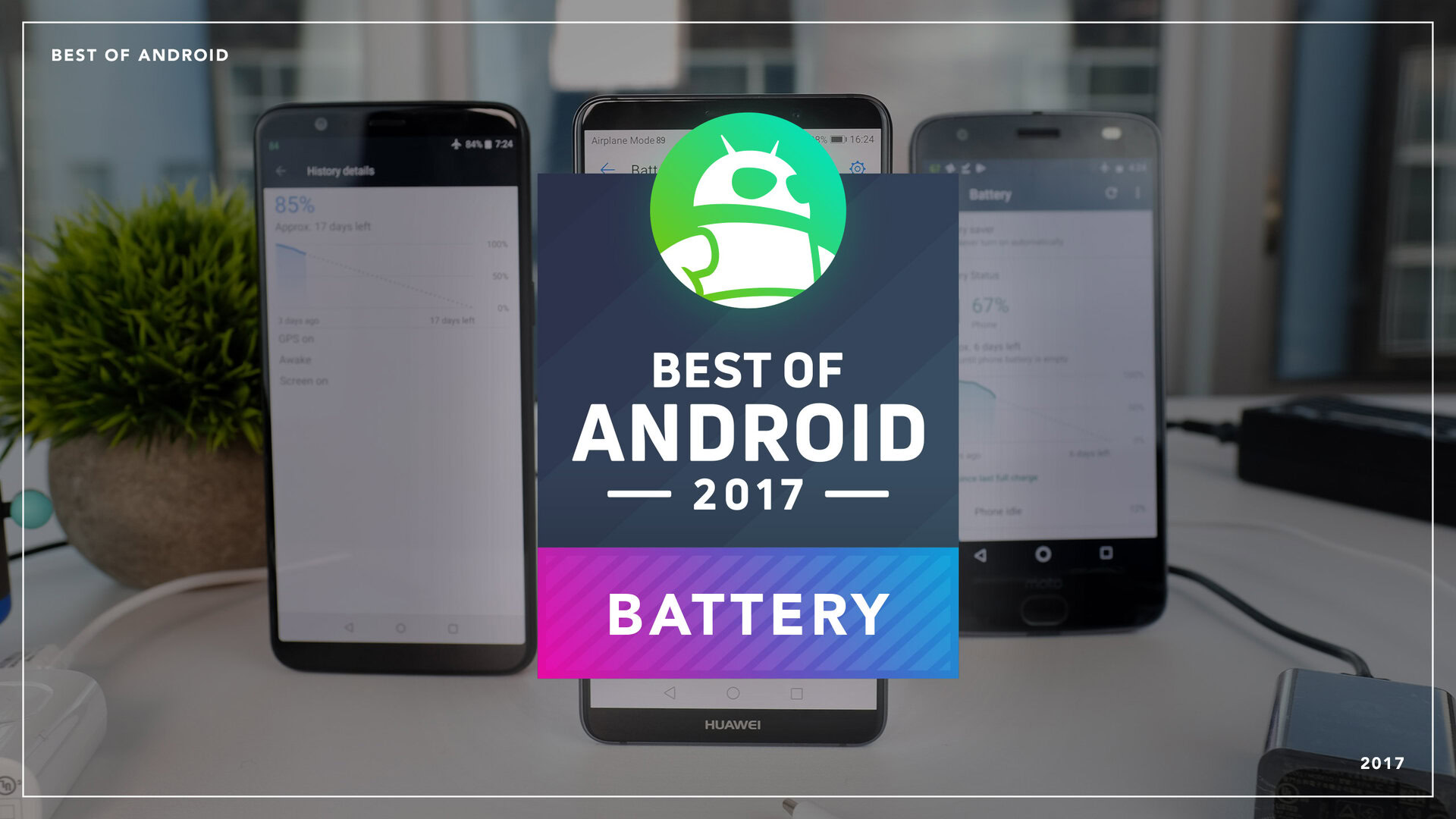Best of Android 2017 – Which phone has the longest battery life?