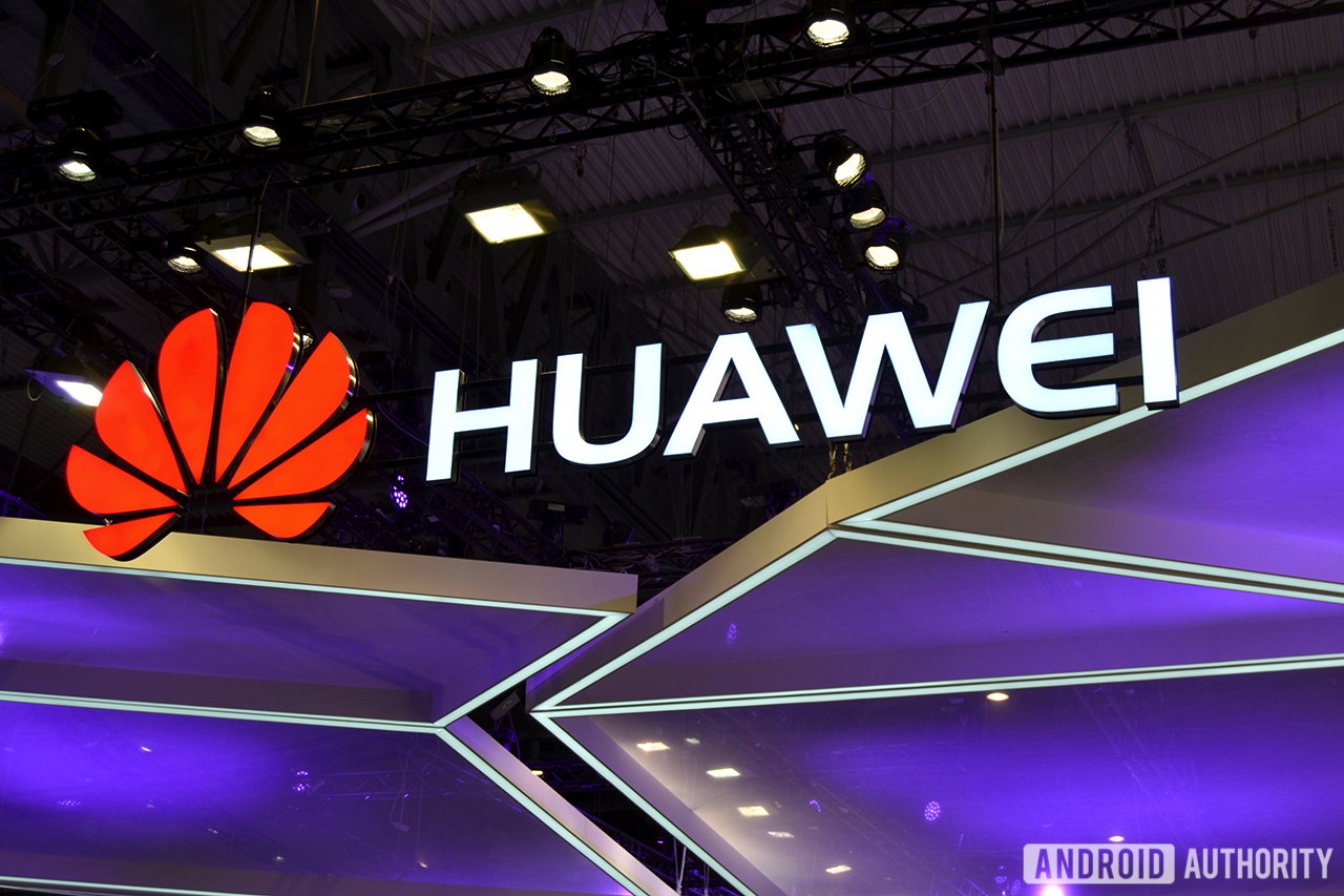 The Huawei logo.