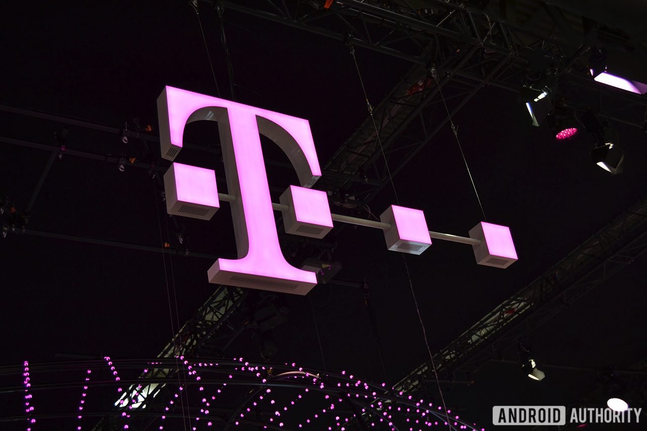 The T-Mobile logo.