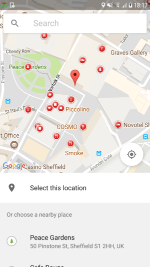 google places api