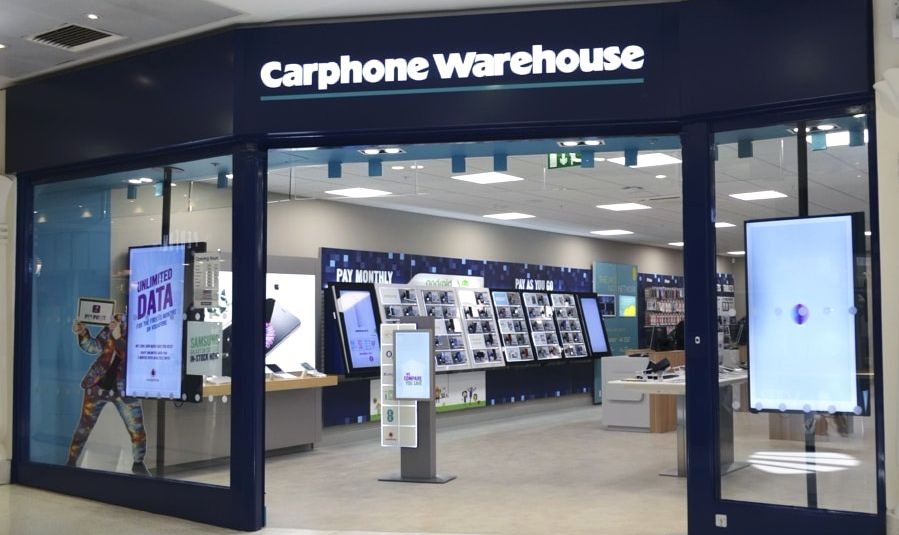 carphone warehous uk store