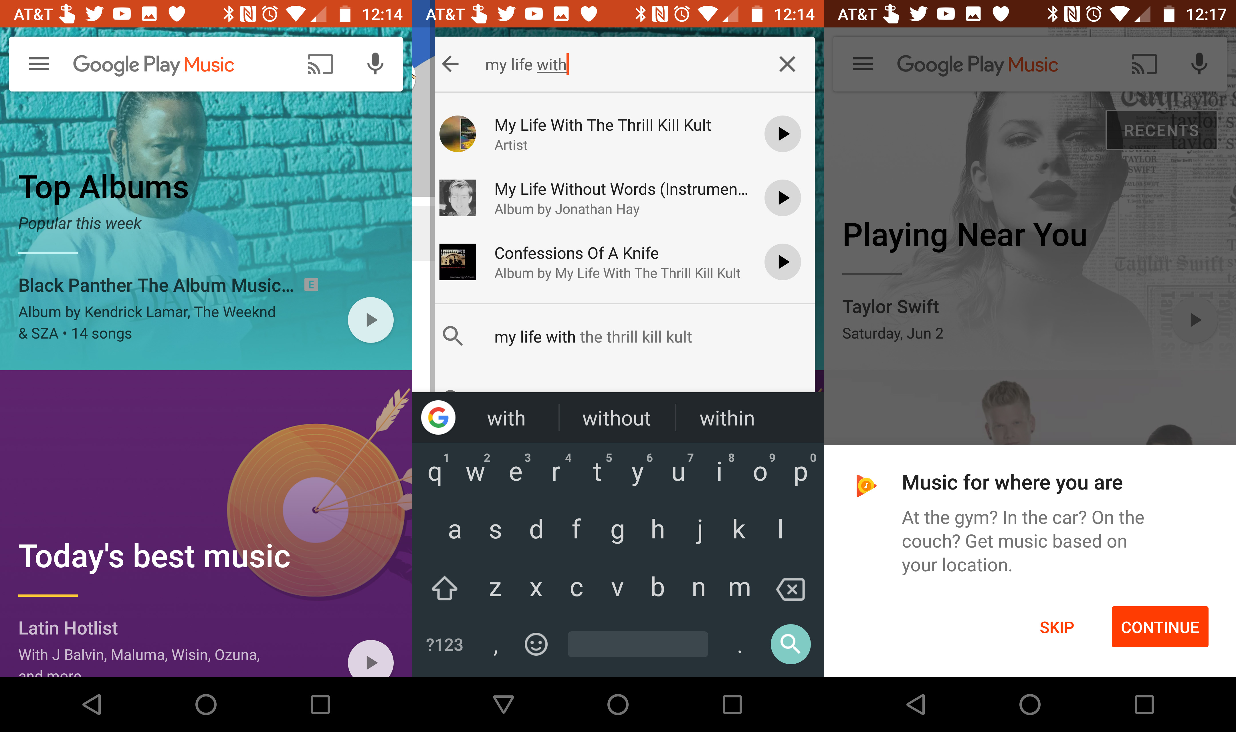 google my music app for android and iphone