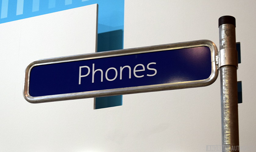 UK phones signpost