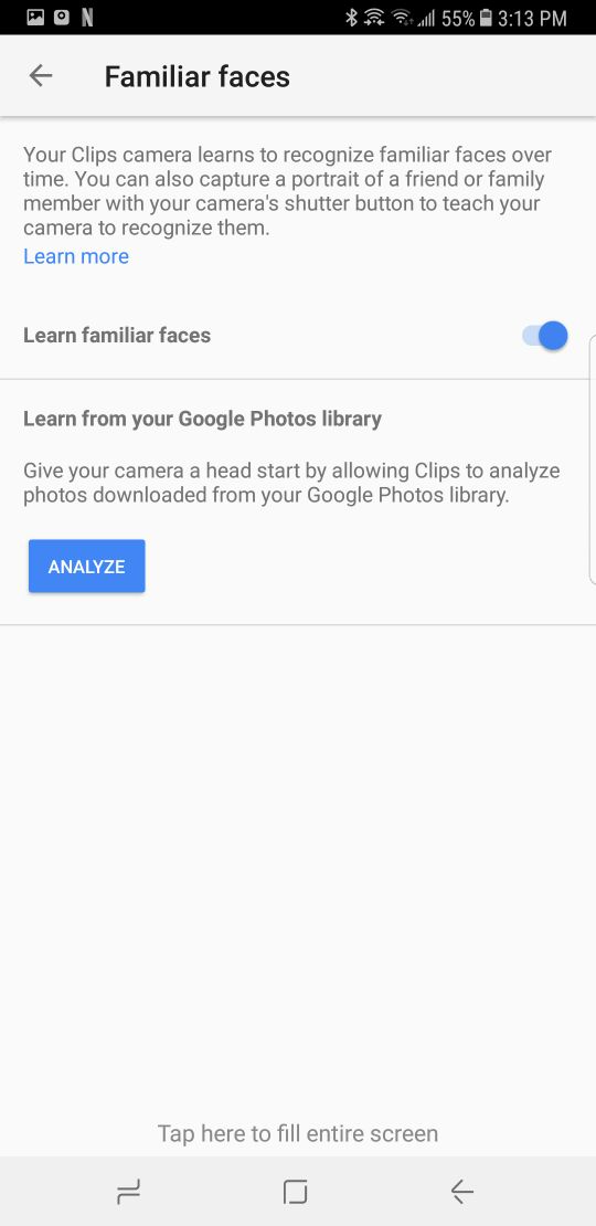 Google Clips Screenshot