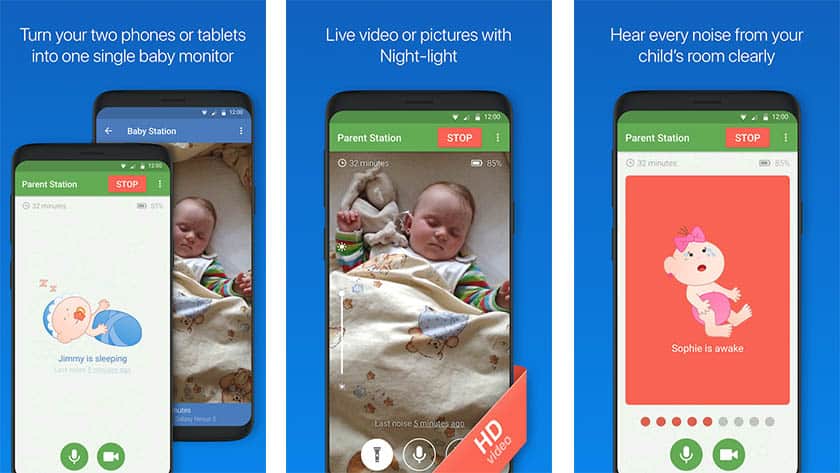 Baby Monitor 3G Google Play Screenshot