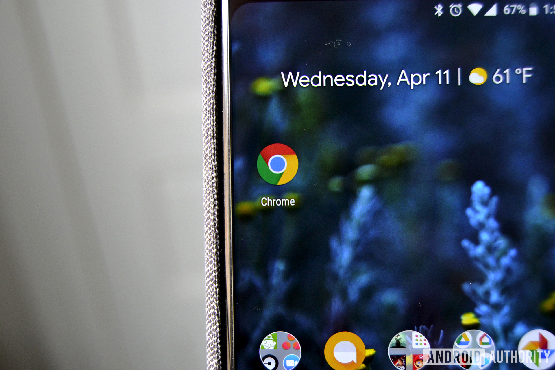 Update Google Chrome - Google Chrome app on a Pixel smartphone 