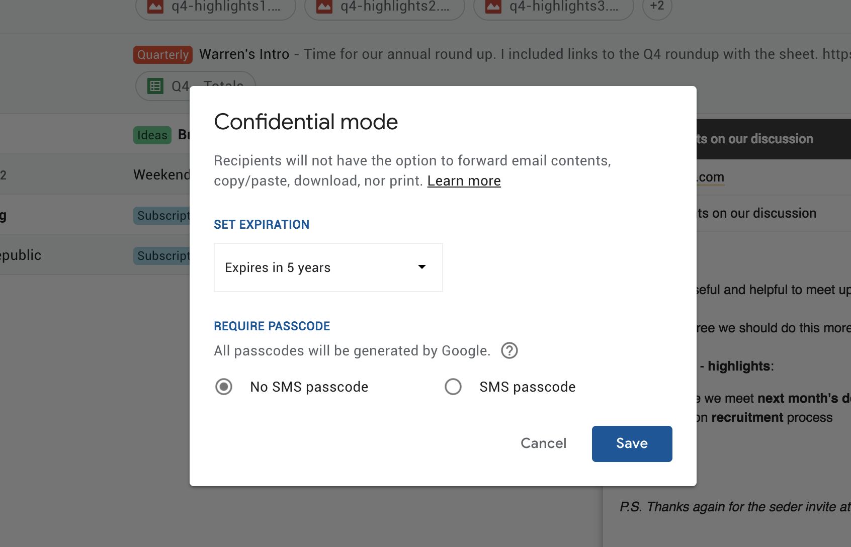Image result for Gmail's Confidential Mode Comes to Android, iOS
