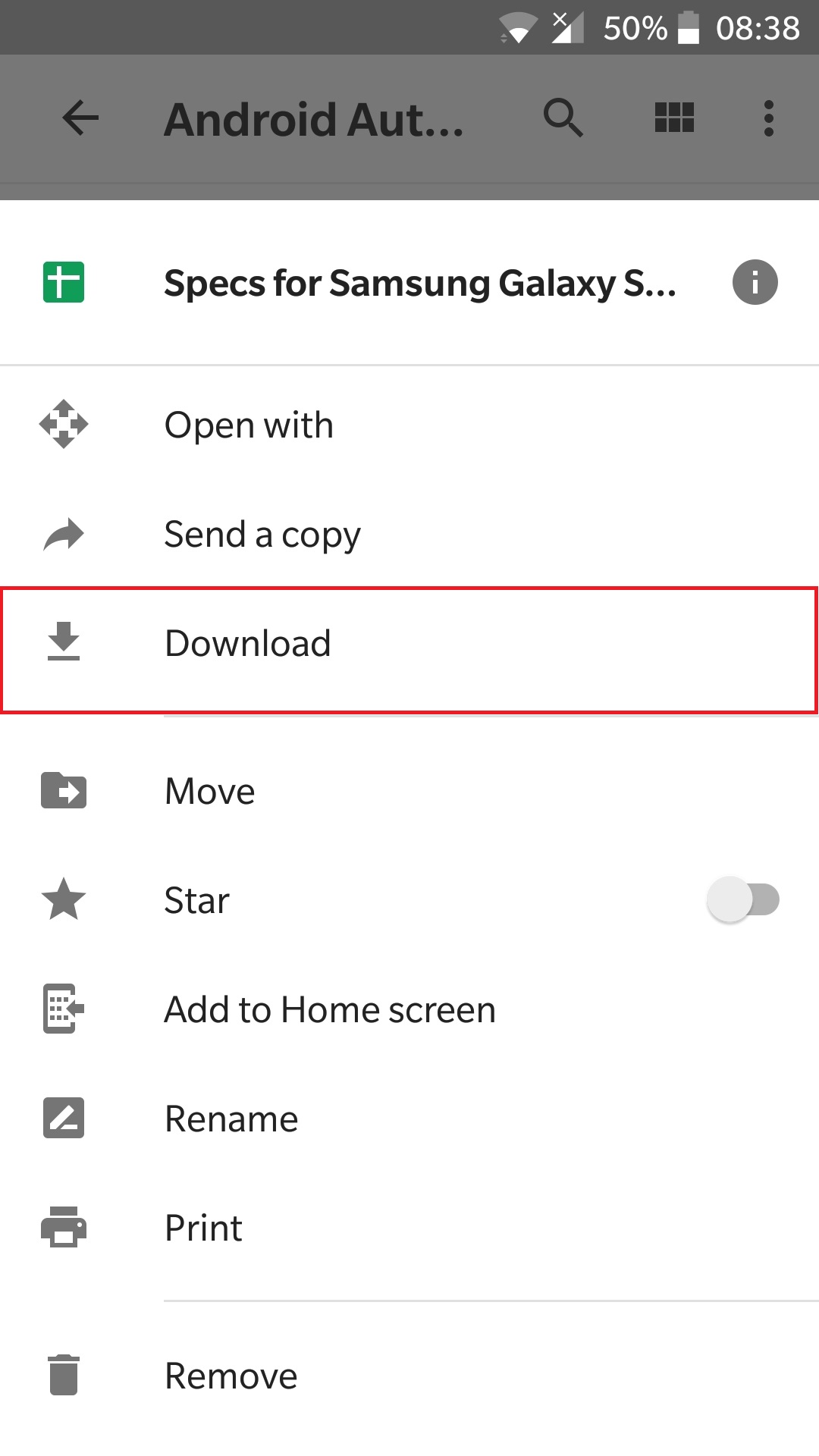 how to download files in google drive