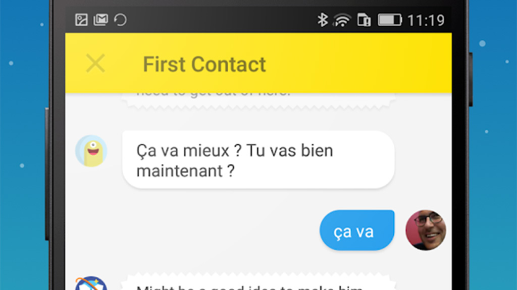 Esta es la imagen destacada de las mejores aplicaciones de aprendizaje de francés para Android