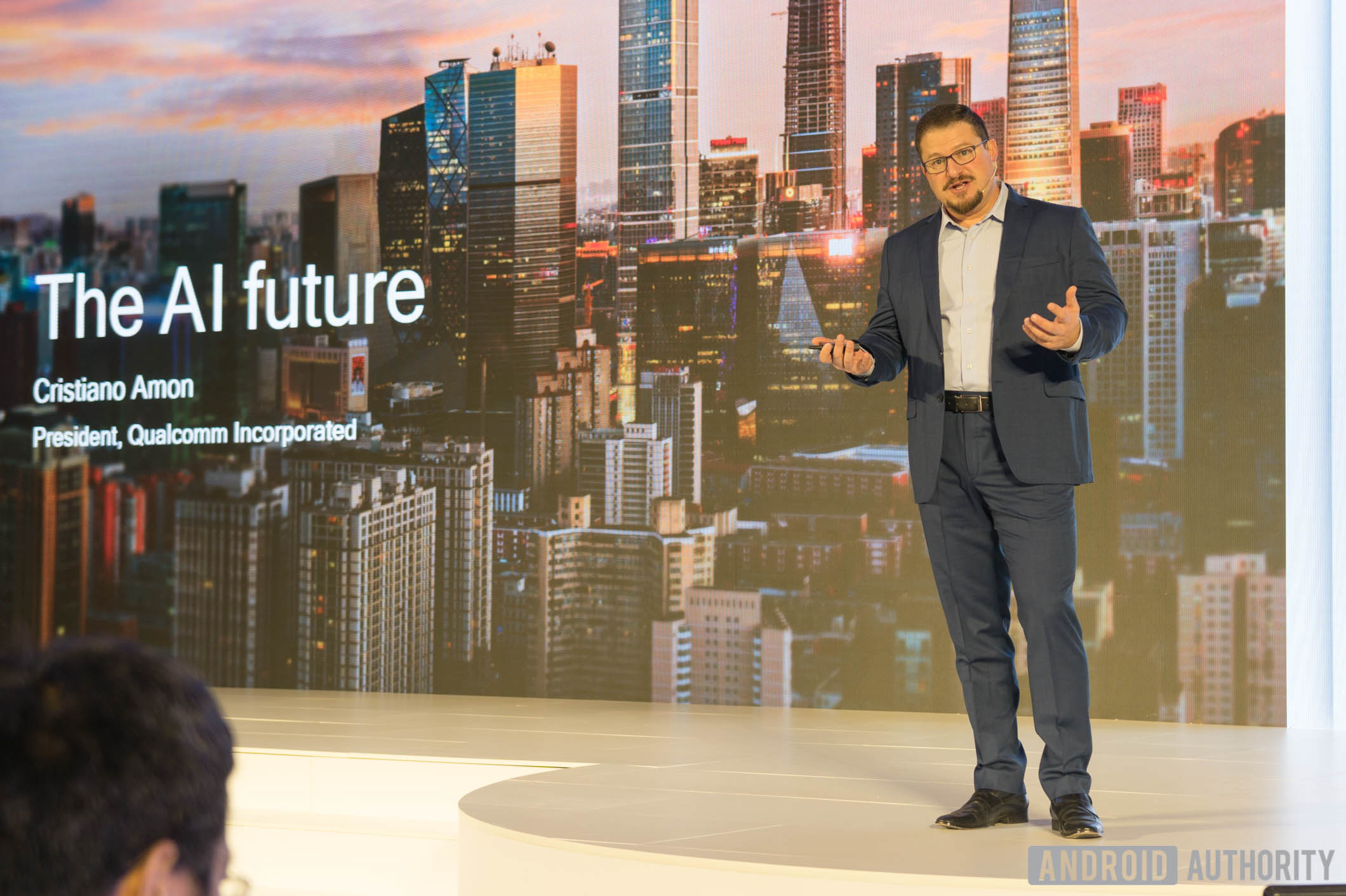 Qualcomm President Cristiano Amon talks about the AI future