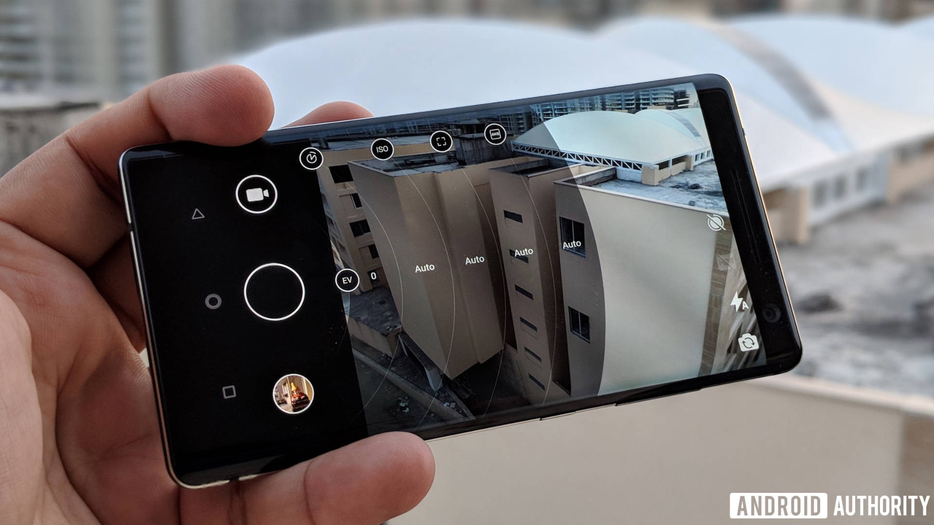 Nokia 8 Sirocco review - camera app