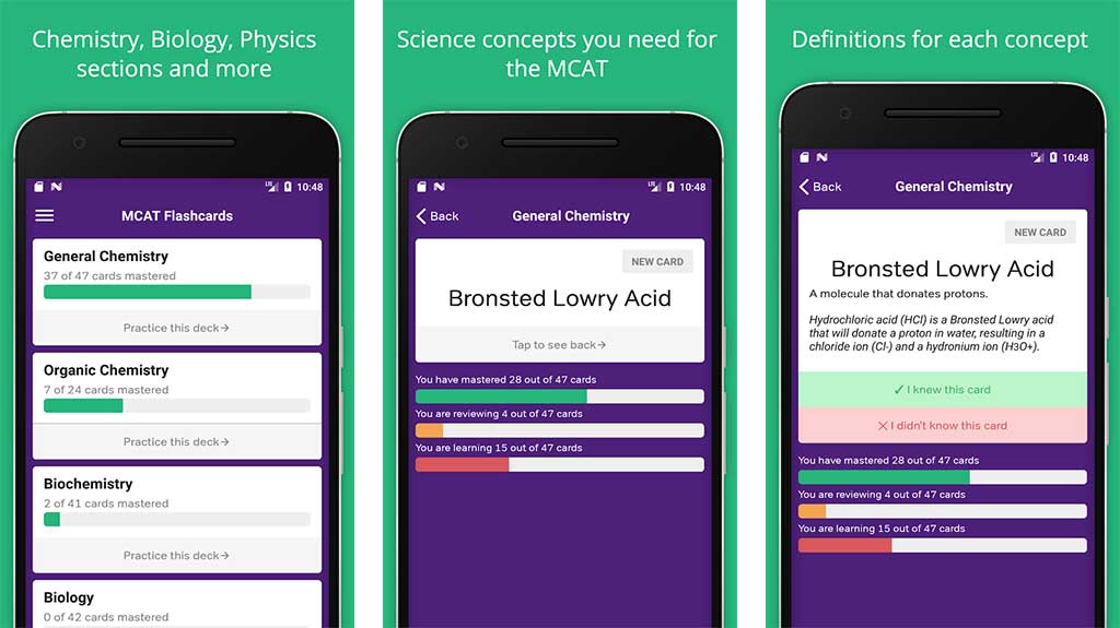 MCAT: las mejores aplicaciones de aprendizaje para Android y