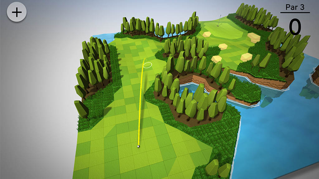 Esta es la imagen destacada de los mejores juegos de golf para Android