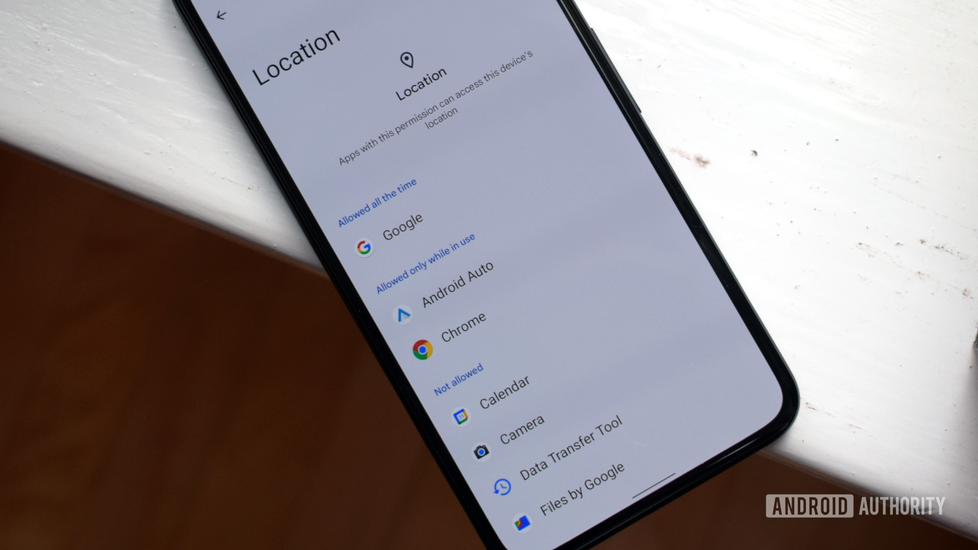 Android 12 Location Permission Settings