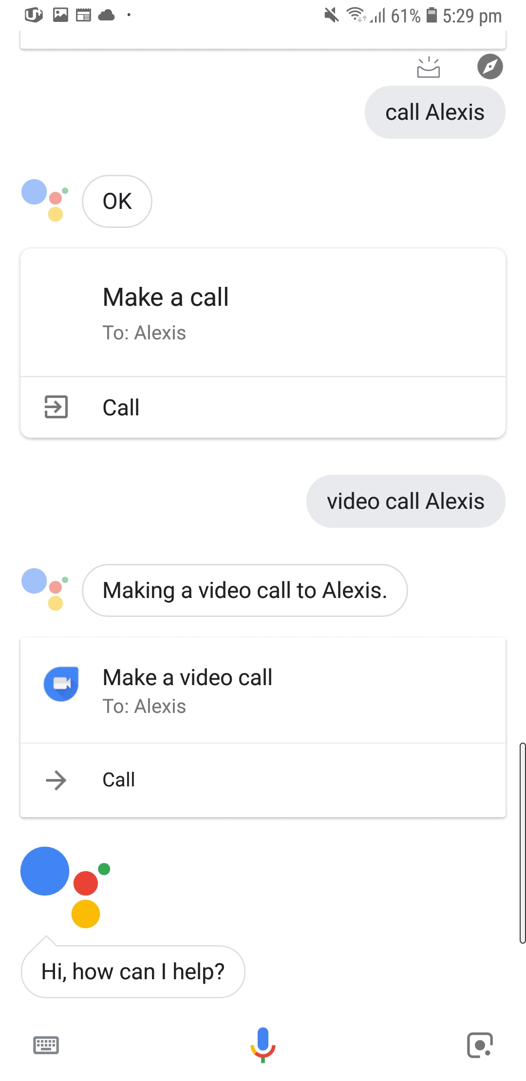 Google Assistant Duo integration