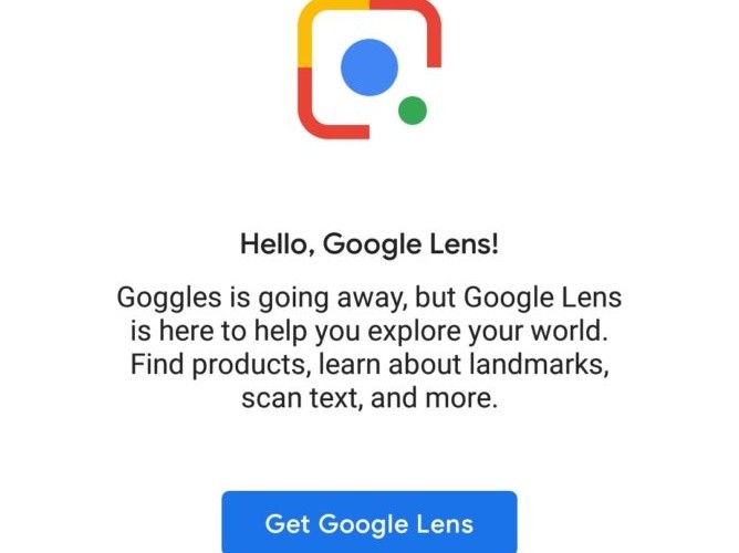 google goggles officially ends with